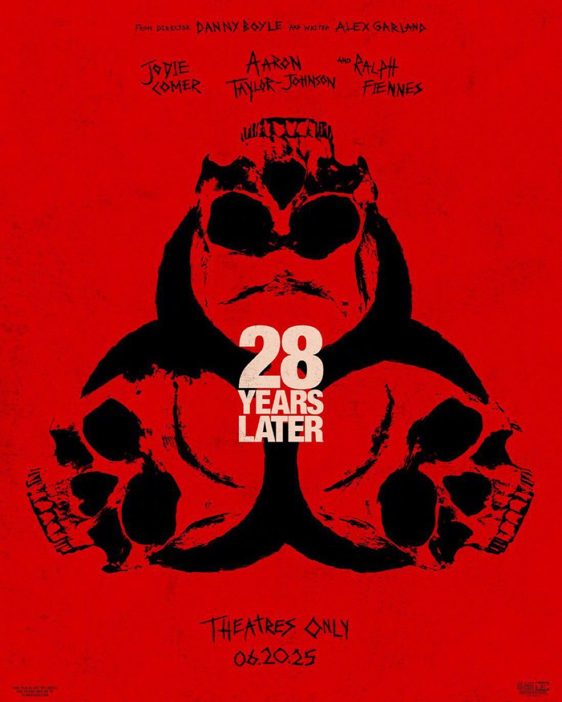 经典惊悚片《惊变28天》续作《惊变28年》发布首支预告
