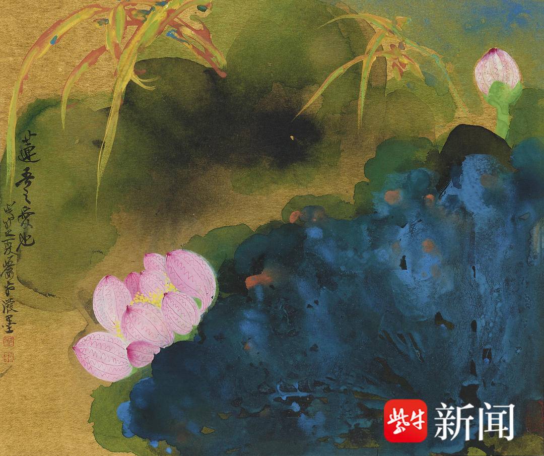 83岁萧平办展，洋溢青春活力